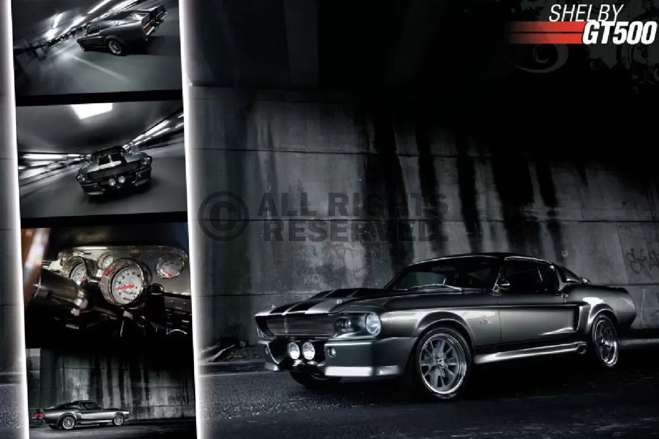 Poster>NANU-NANA Poster Easton - Mustang Gt500, Nr. 105