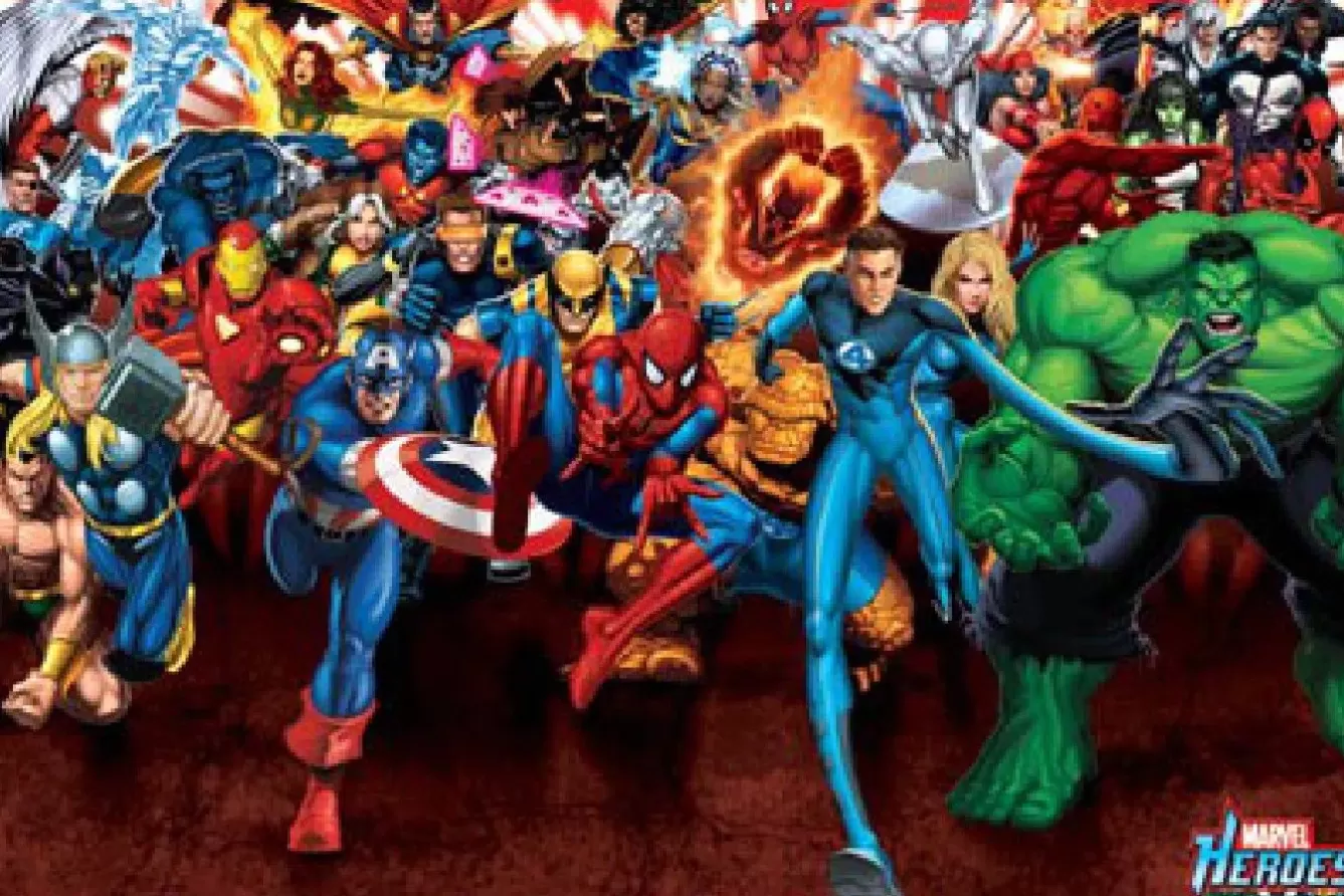 Poster>NANU-NANA Poster Marvel Heroes - Attack, Nr. 13