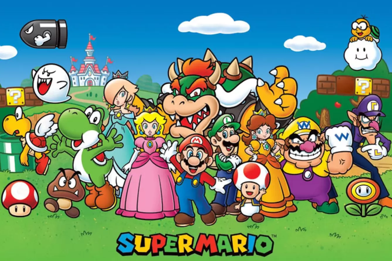 Poster>NANU-NANA Poster Super Mario Characters, Nr. 217