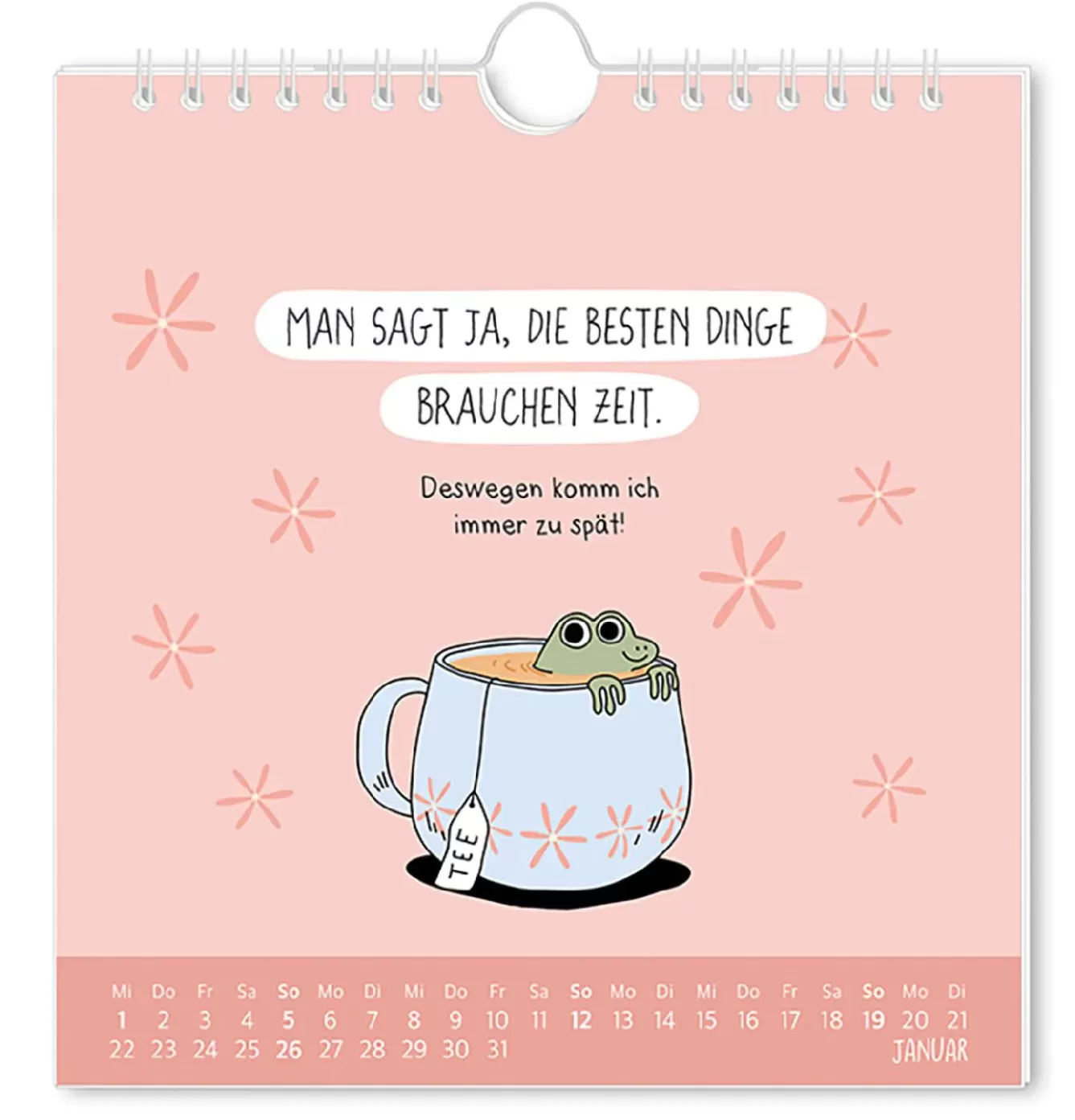 Kalender & Planer | Weihnachtsgeschenke>NANU-NANA Postkarten Kalender, 2025, Der Frühe Vogel