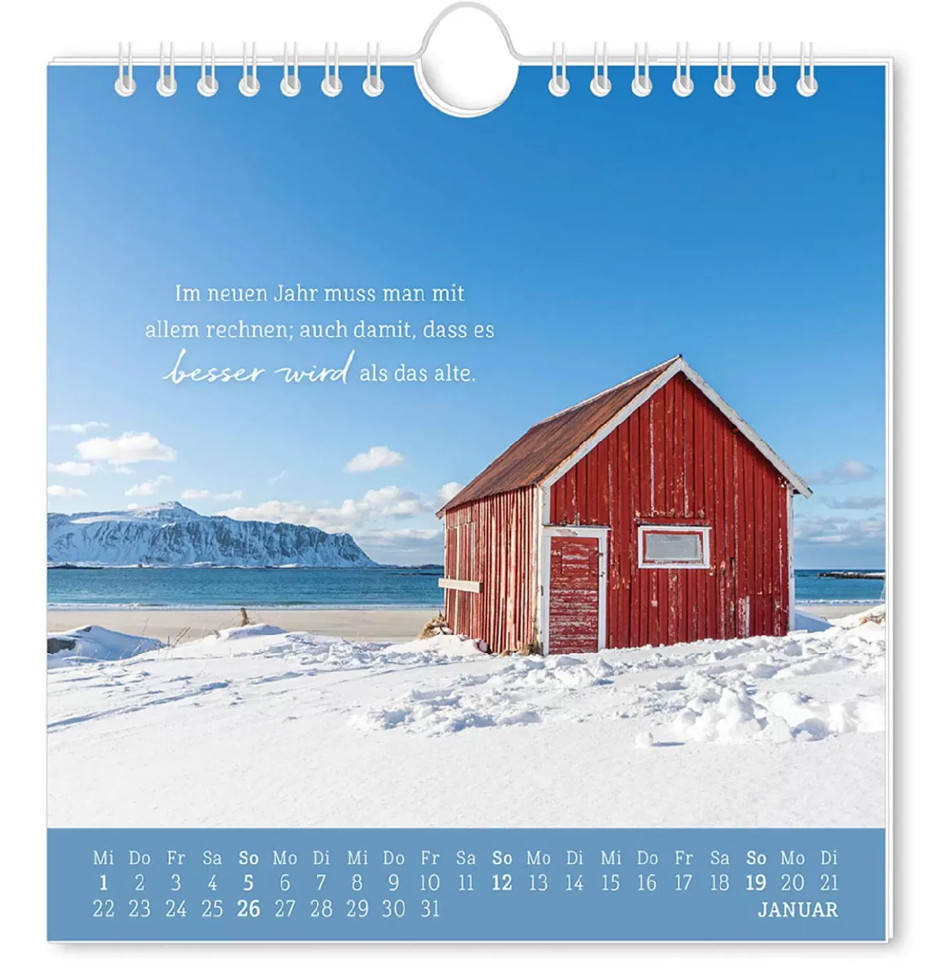 Kalender & Planer | Weihnachtsgeschenke>NANU-NANA Postkarten Kalender, 2025, Strandgut