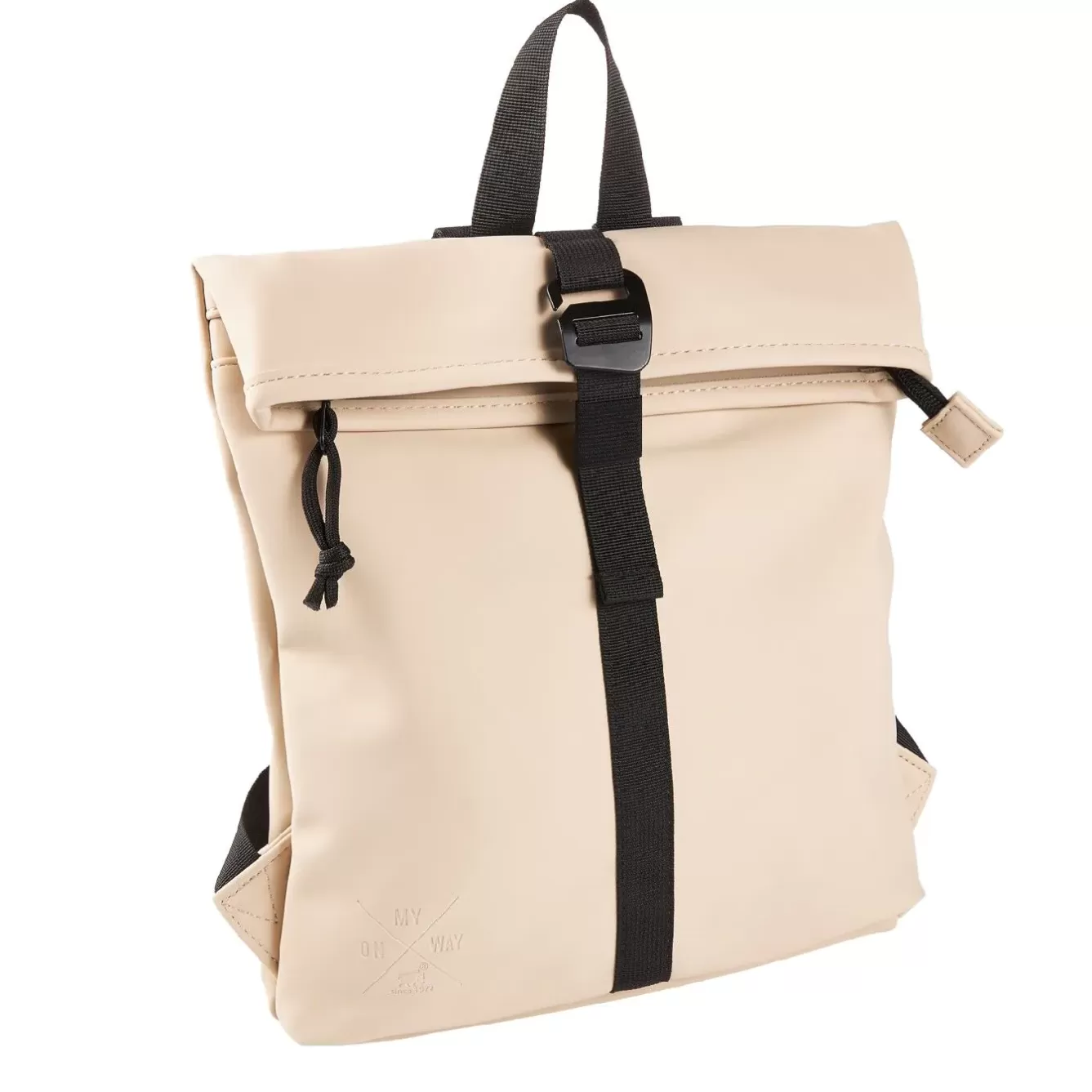 Geschenkideen | Rucksäcke>NANU-NANA Rucksack Paula, Beige/schwarz, 7 Liter