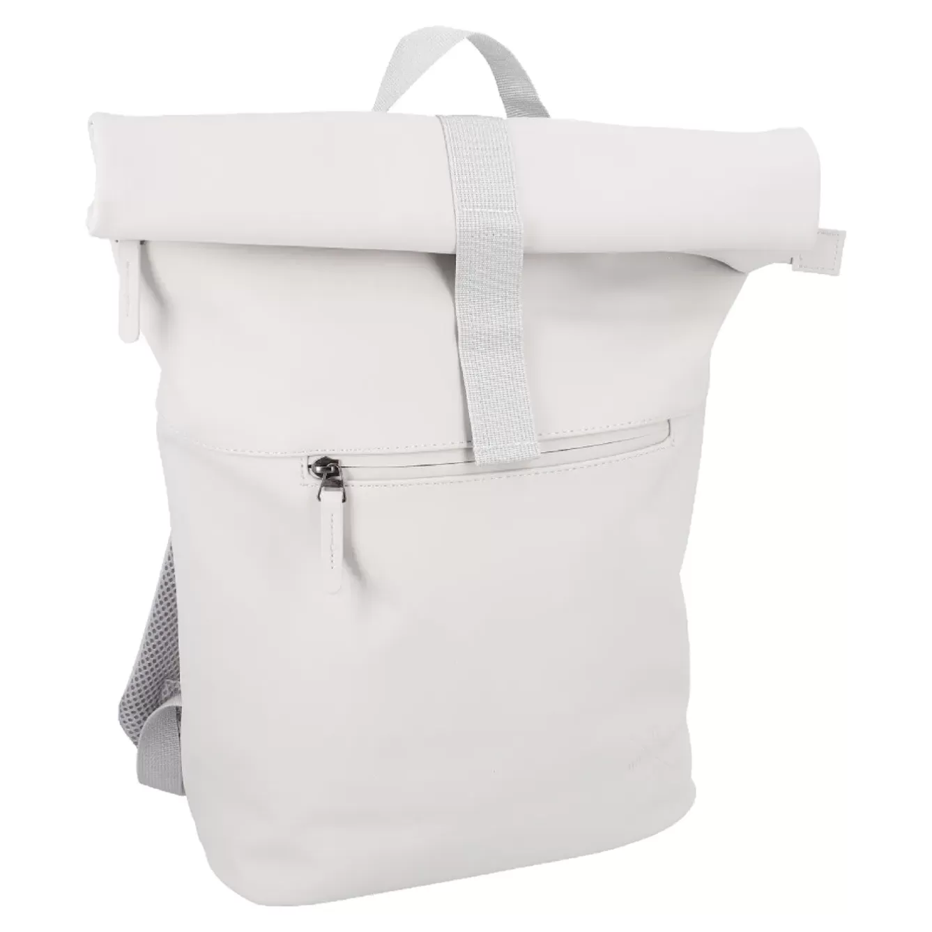 Geschenkideen | Rucksäcke>NANU-NANA Rucksack Ronny, Rolltop, Beige/grau, 17 Liter