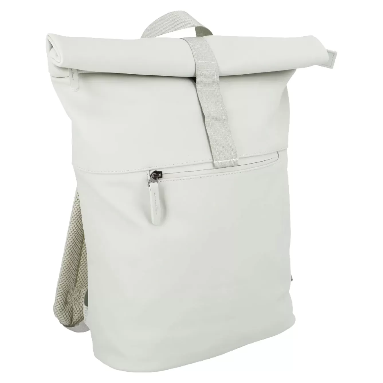 Geschenkideen | Rucksäcke>NANU-NANA Rucksack Ronny, Rolltop, Mint/grau, 17 Liter