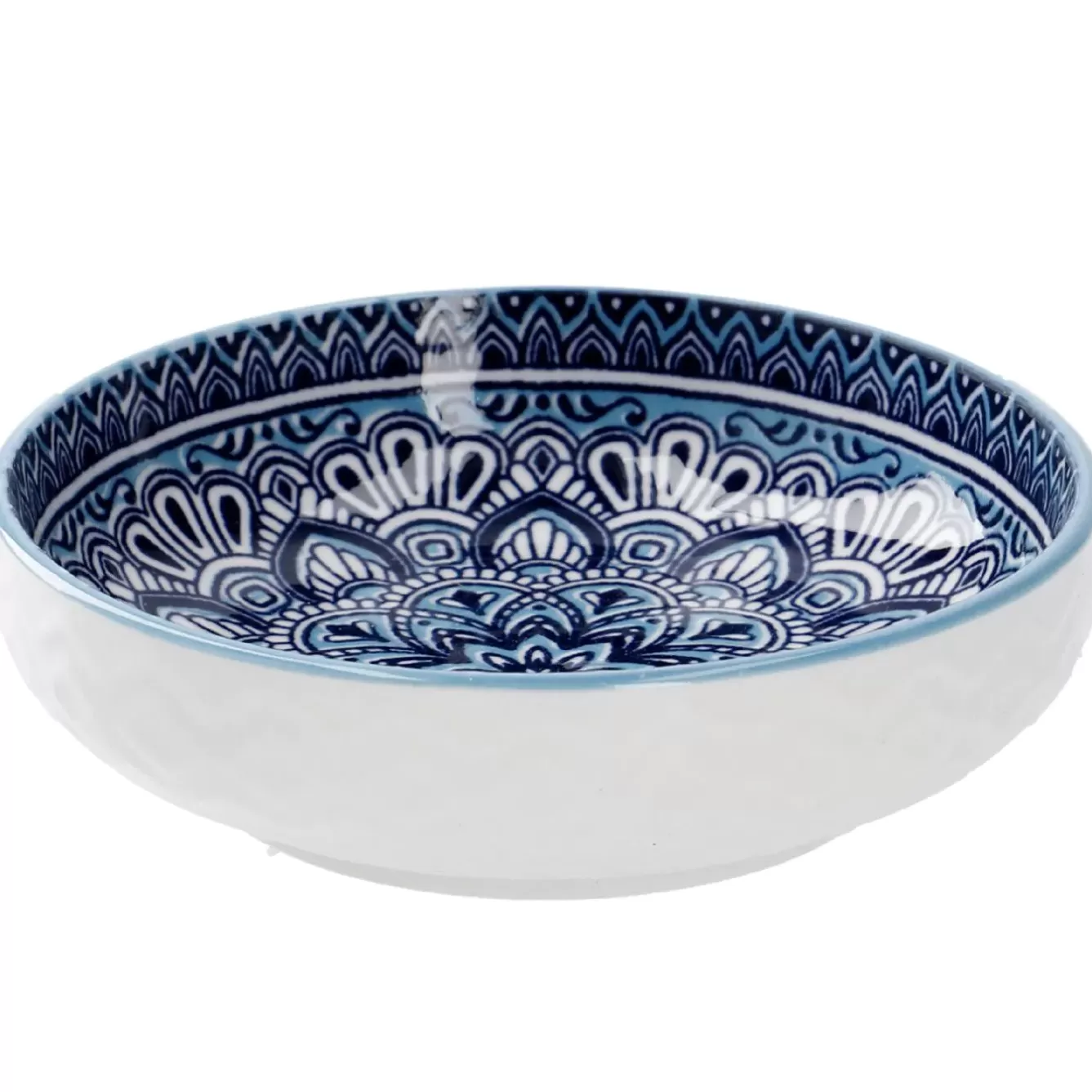 Küche>NANU-NANA Schale China, Flach, Blau/hellblau, 9 Cm