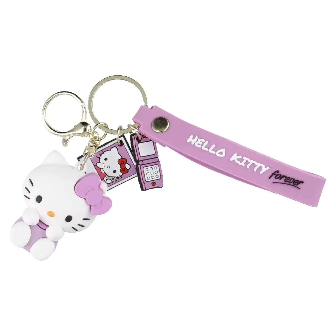 Geschenkideen | Tierfreunde>NANU-NANA Schüsselanhänger Hello Kitty, Lila