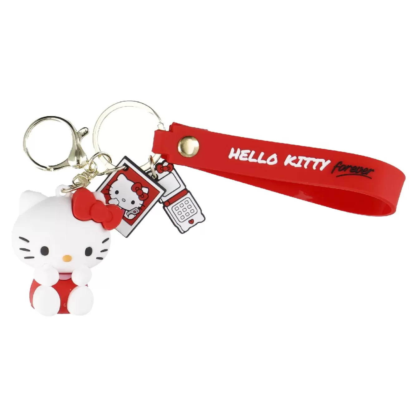 Geschenkideen | Tierfreunde>NANU-NANA Schüsselanhänger Hello Kitty, Rot