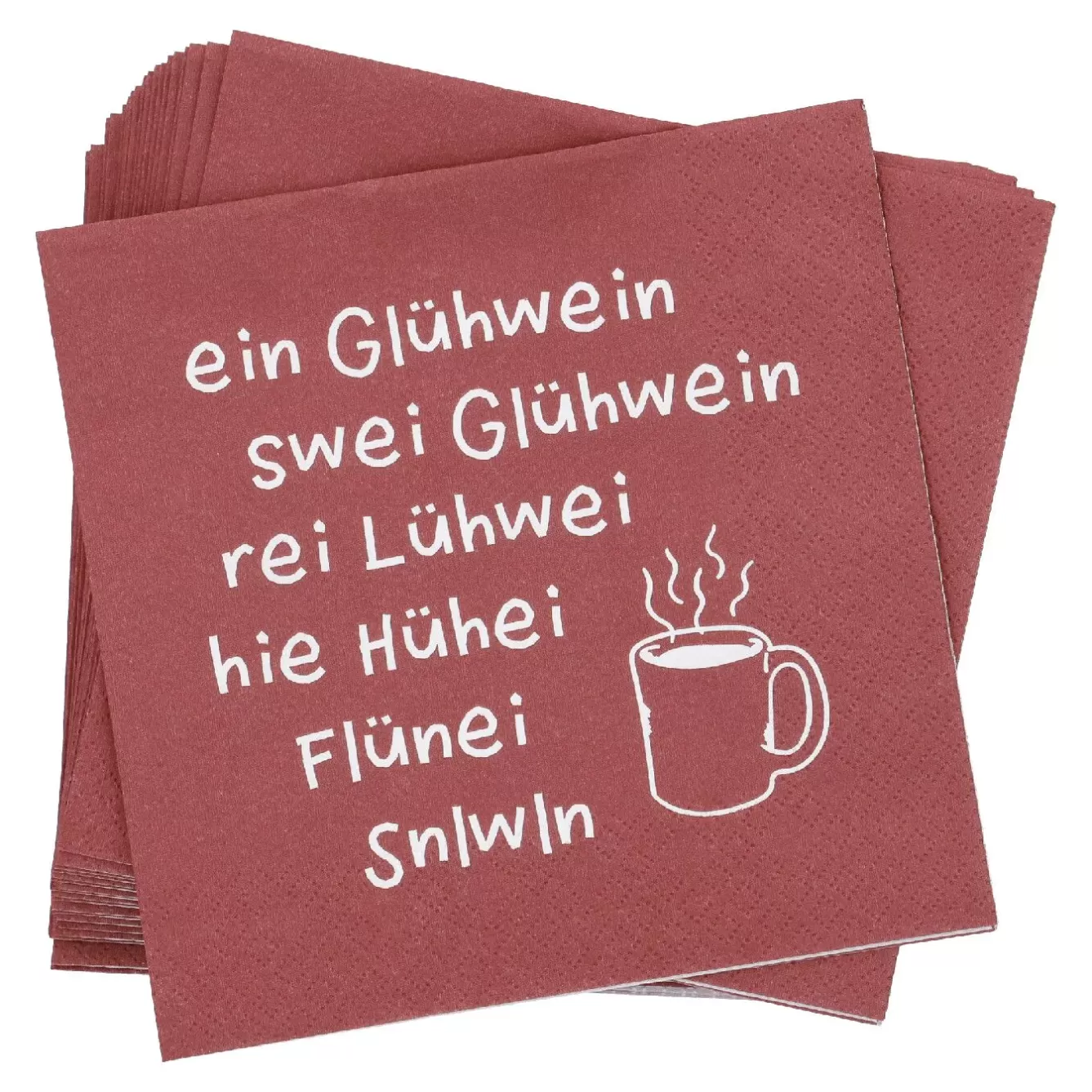 Weihnachtsdeko | Weihnachten>NANU-NANA Serviette Glühwein, 20 Stück