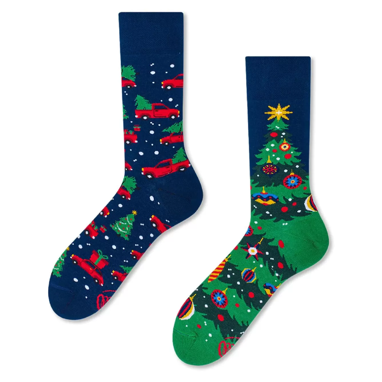 Geschenkideen | Fashion>NANU-NANA Socken Xmas, Weihnachtsbaum, Gr. 35-38