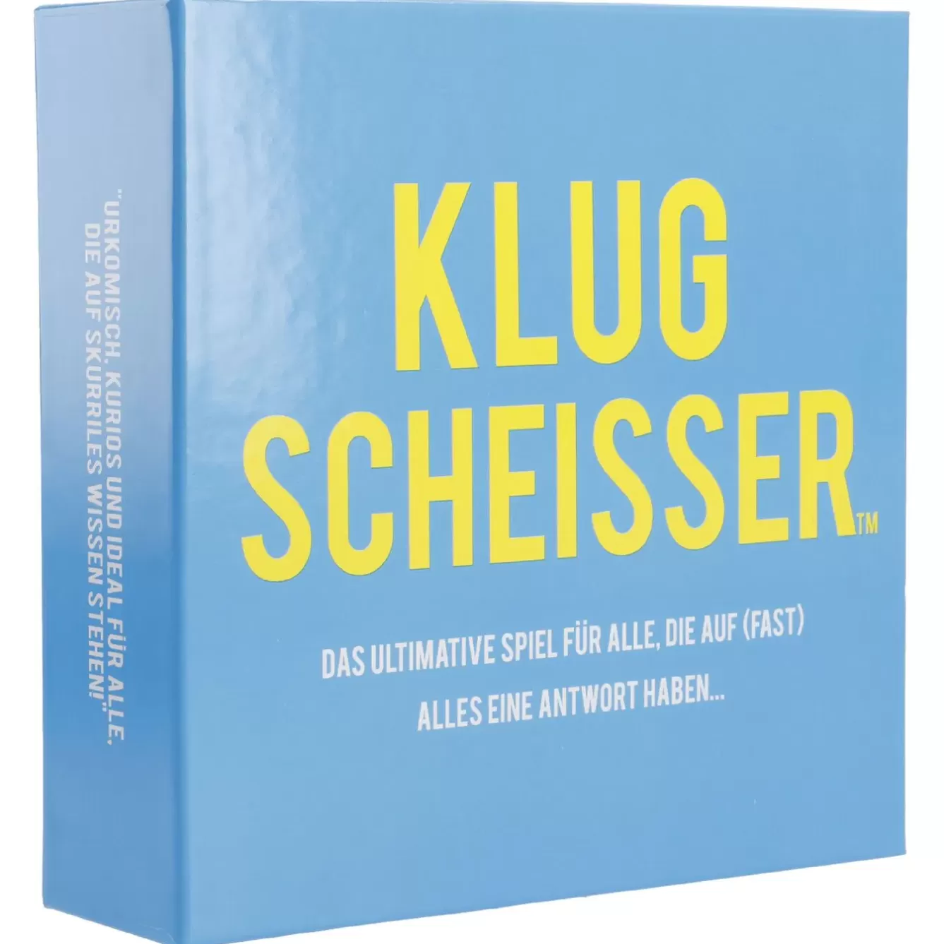 Spiele | Weihnachtsgeschenke>NANU-NANA Spiel Klugscheisser, Wissensquiz/blau