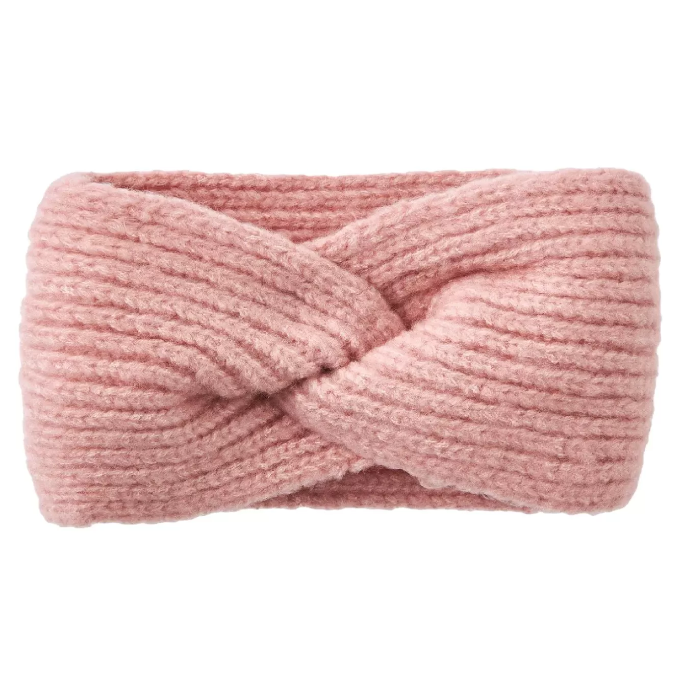 Fashion>NANU-NANA Stirnband Melange Mit Knoten, Rosa