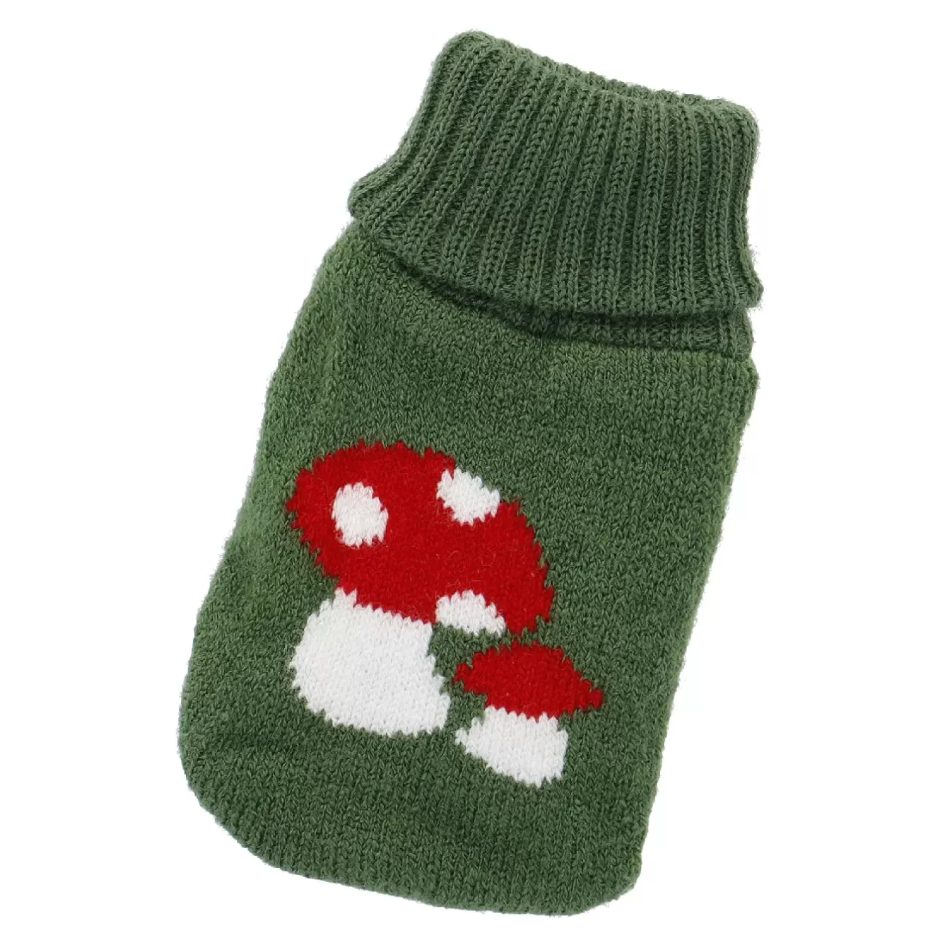 Geschenkideen | Fashion>NANU-NANA Strick-Taschenwärmer Pilz, Grün, 13 Cm