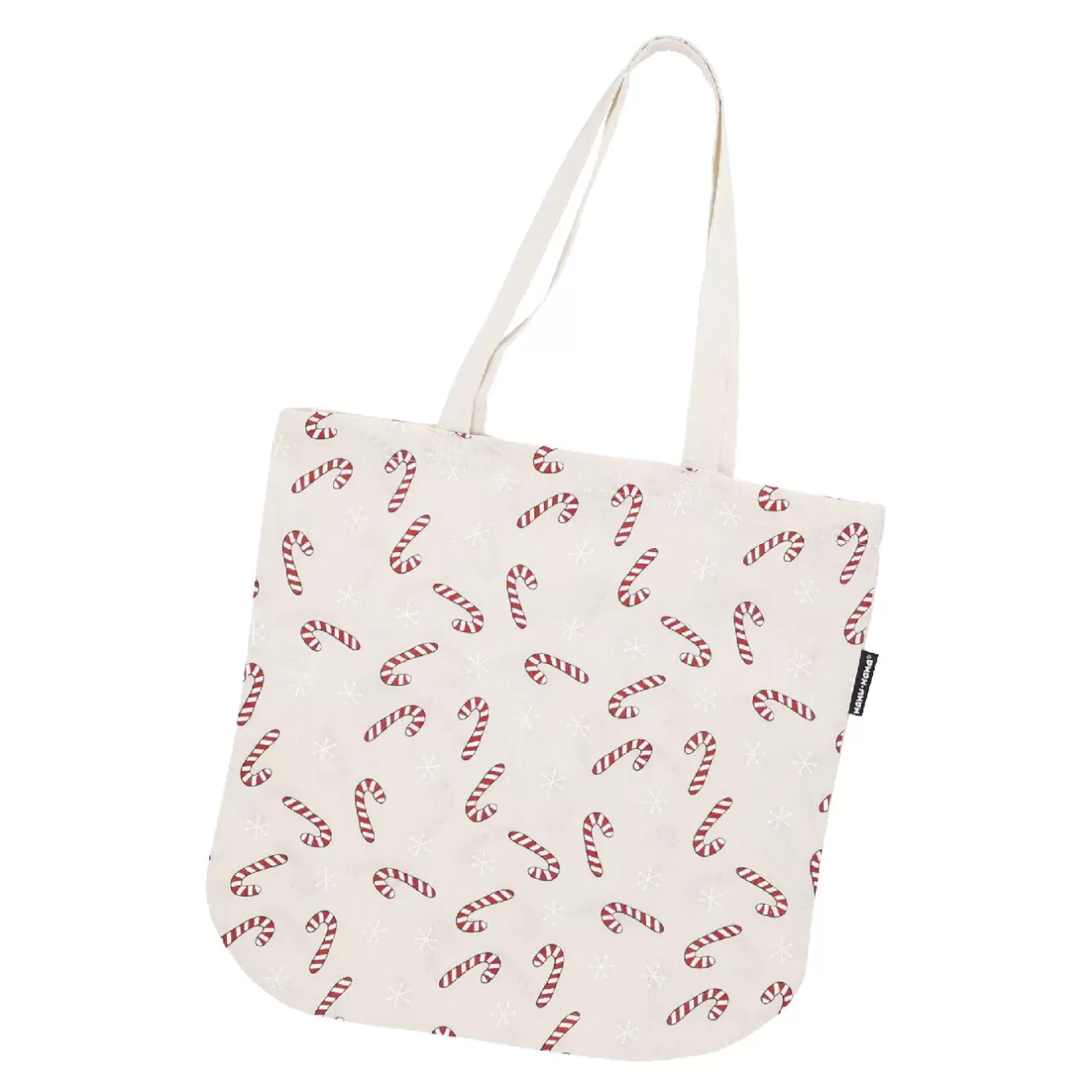 Shop The Geschenk | Fashion>NANU-NANA Tasche , Zuckerstange/weiß, 38 X 37.5 Cm