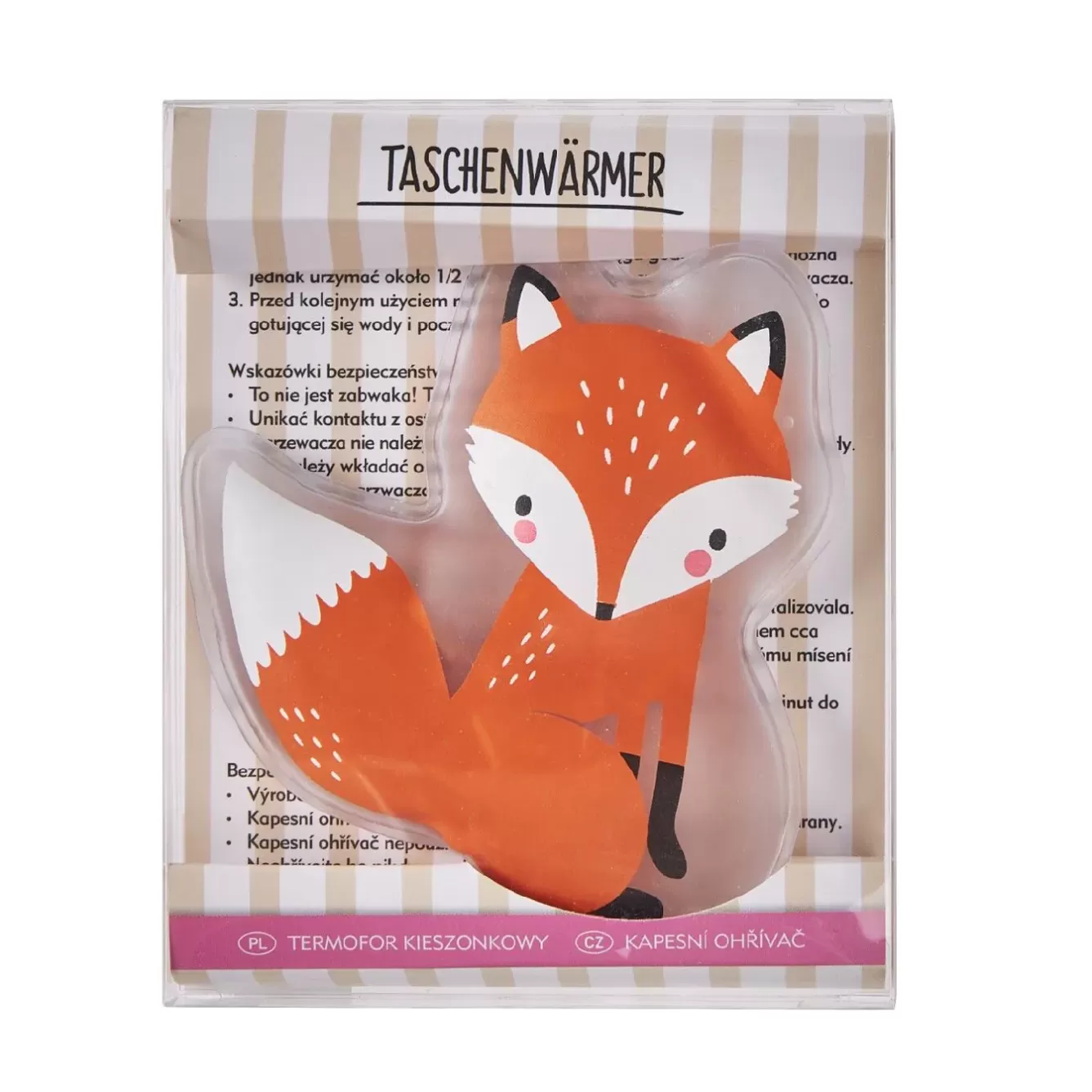 Geschenkideen | Reisen>NANU-NANA Taschenwärmer Fuchs, 12 Cm