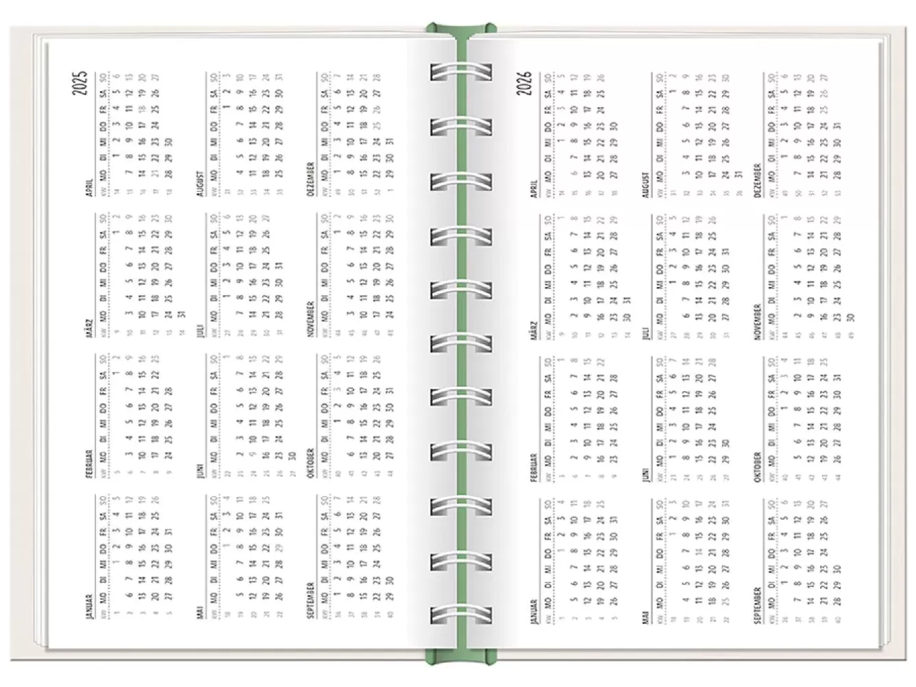 Kalender & Planer | Weihnachtsgeschenke>NANU-NANA Terminplaner 2025, Happymacher