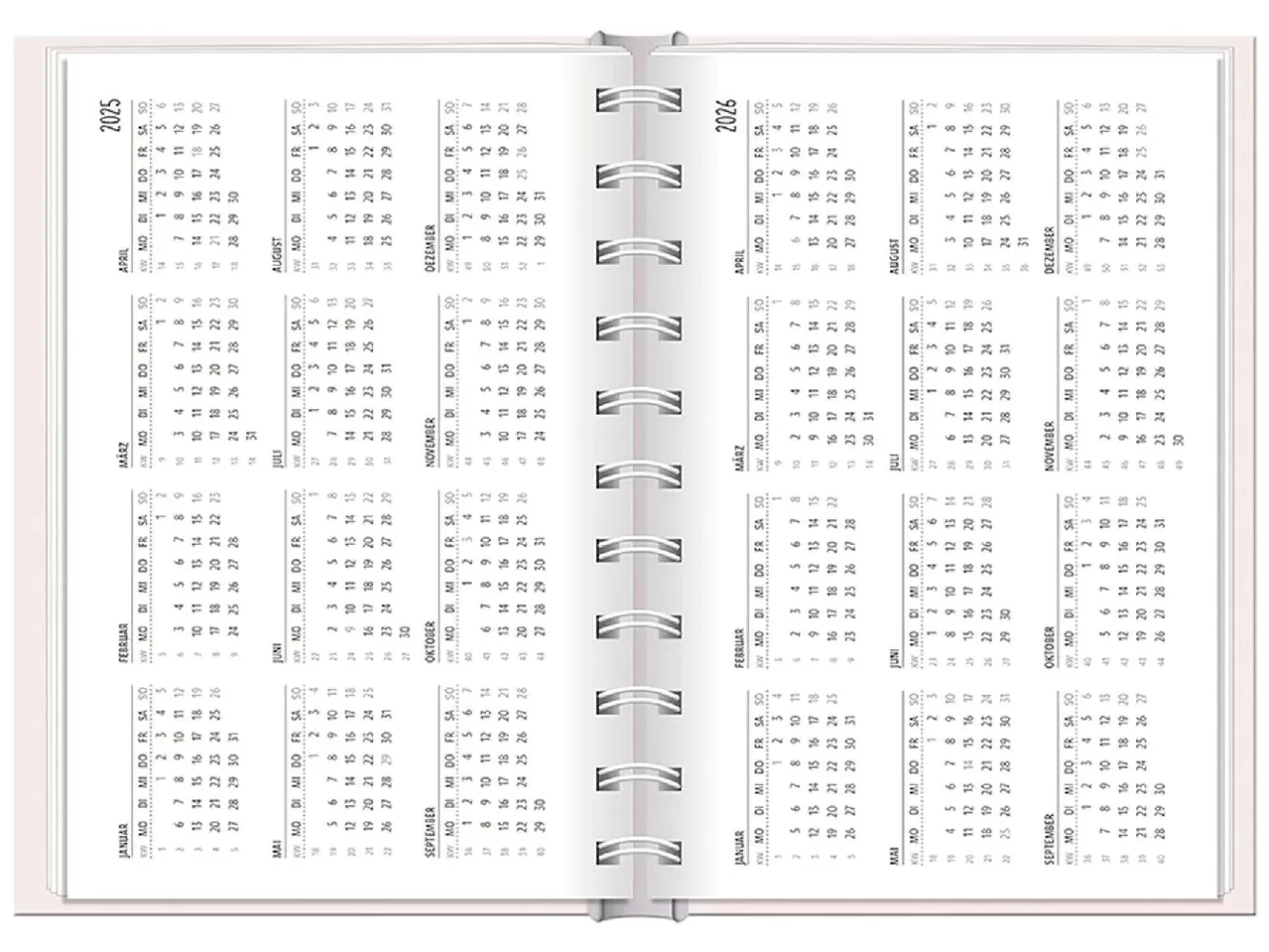 Kalender & Planer | Weihnachtsgeschenke>NANU-NANA Terminplaner 2025, Lichtblicke