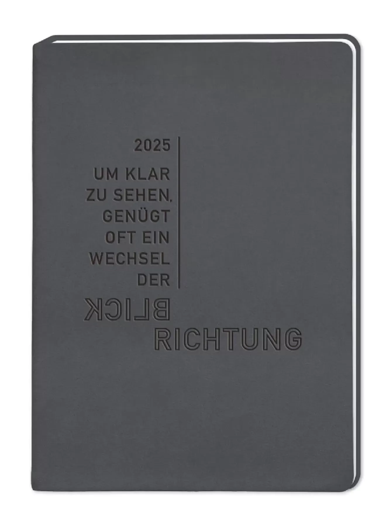 Kalender & Planer | Weihnachtsgeschenke>NANU-NANA Terminplaner Lederlook, 2025, Schwarz