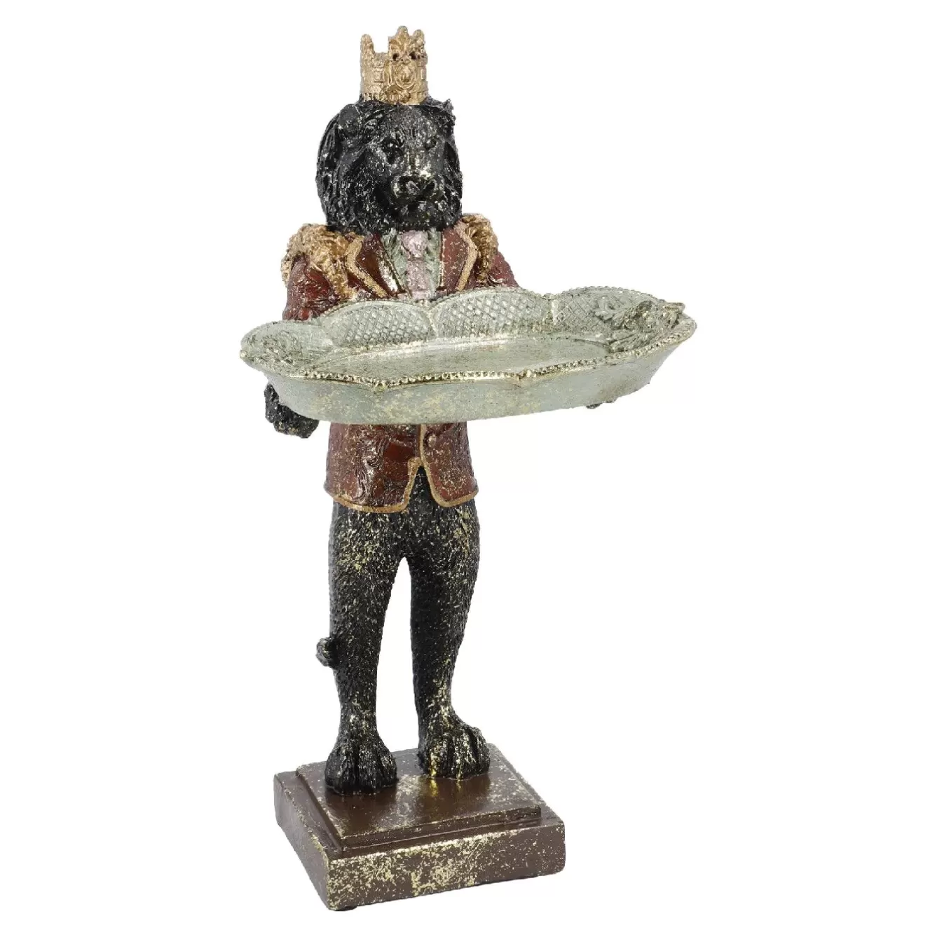 Geschenkideen | Figuren>NANU-NANA Tier Mit Tablett, Löwe, 28 Cm