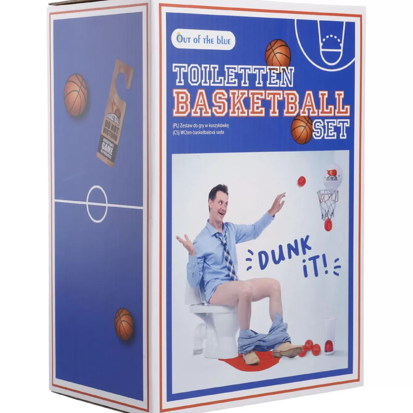 Geschenkideen | Spiele>NANU-NANA Toiletten-Basketball-Set, 7-teilig