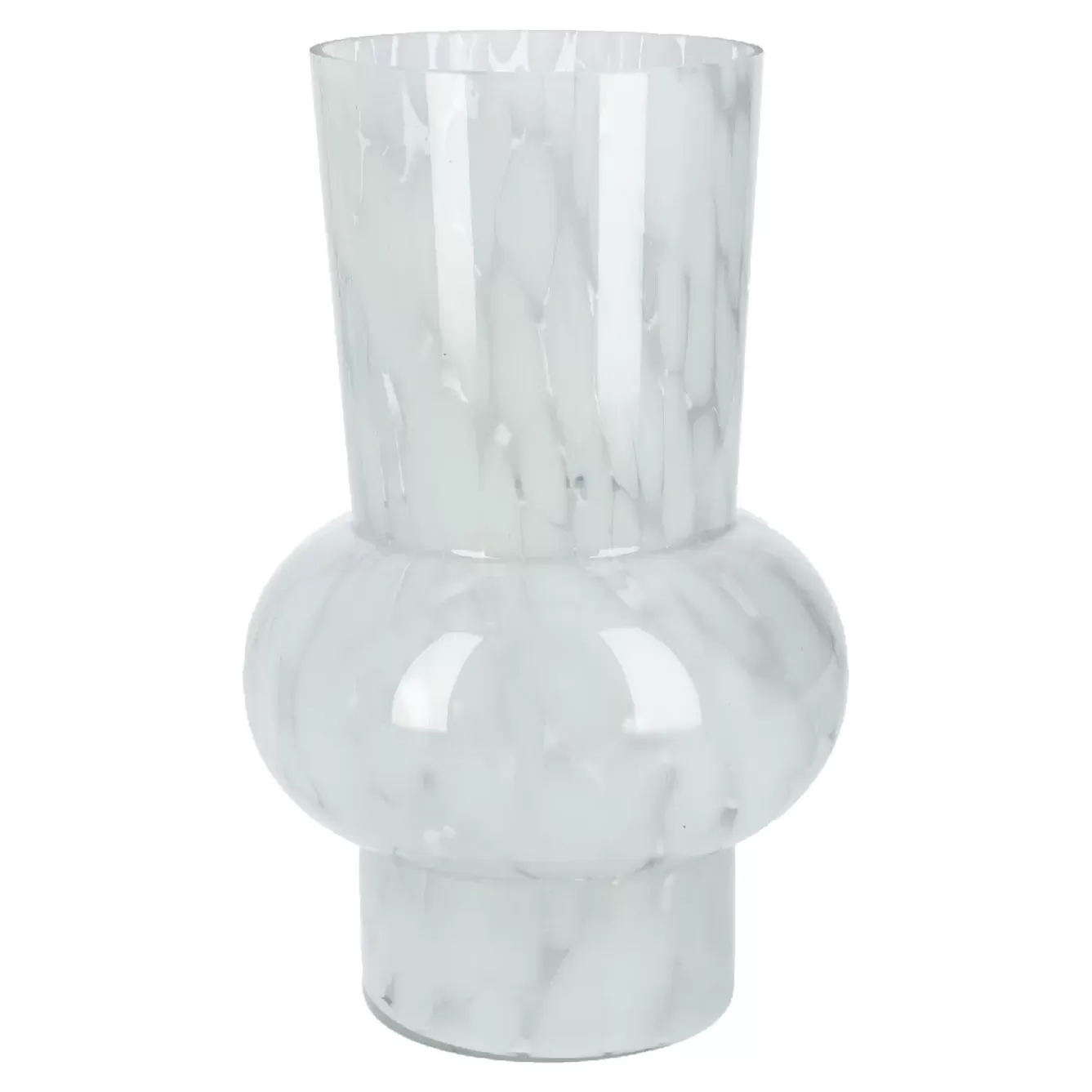 Vasen & Kunstblumen | Frühlingsdeko>NANU-NANA Vase Opal Mit Tupfen, Mint, 26 Cm